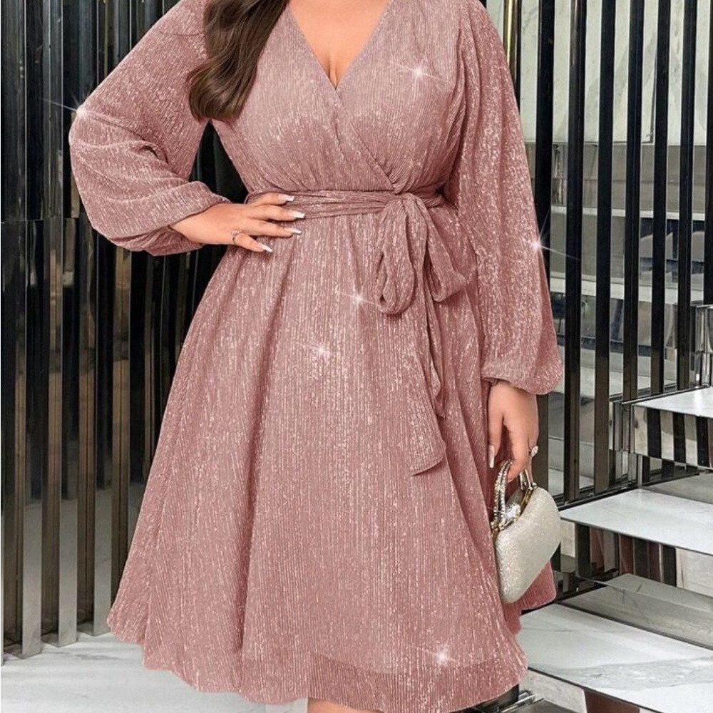 Elegant Dusty Pink Dress